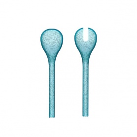 ME SYNTH - SALAD SERVER - TURQUOISE
