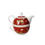 TEIERA ROSSA CON TAZZA ELFOMAGIA