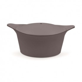 L'INCROYABLE COCOTTE 24CM MOKA