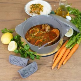 L'INCROYABLE COCOTTE 24CM MOKA