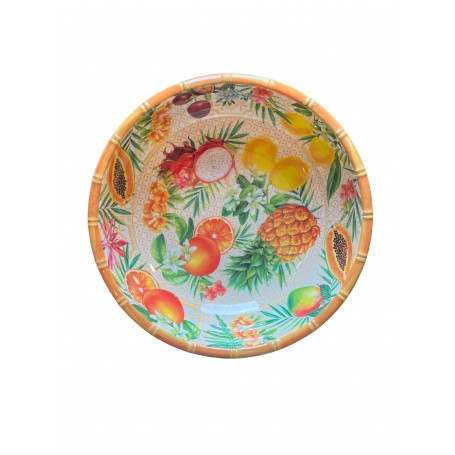 SET 6 PIATTI FONDI ø 20,5 CM PORTO RICO