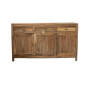 BUFFET 3 ANTE 3 CASSETTI LINEAR IN TEAK