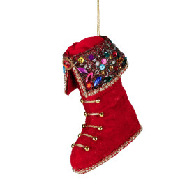 GOODWILL-STIVALE DI BABBO NATALE H17CM