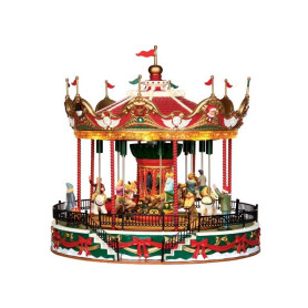 LEMAX-SANTA CAROUSEL INCL. ADAPTOR 74254