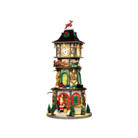 LEMAX-CHRISTMAS CLOCK TOWER INCL. ADAPT.