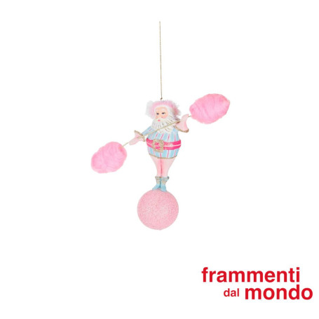 GOODWILL-BABBO NATALE 2 MODELLI H19CM