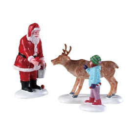 LEMAX-REINDEER GOODIES SET OF 3