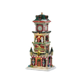 LEMAX-THE VILLAGE SQUARE CLOCK TOWER