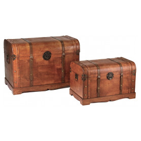 GOODWILL- BAULI IN LEGNO L78/L60