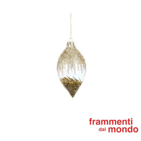 GOODWILL-ADDOBBI IN VETRO CON GLITTER