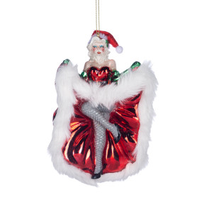 GOODWILL-BABBO NATALE DRAG QUEEN H16CM