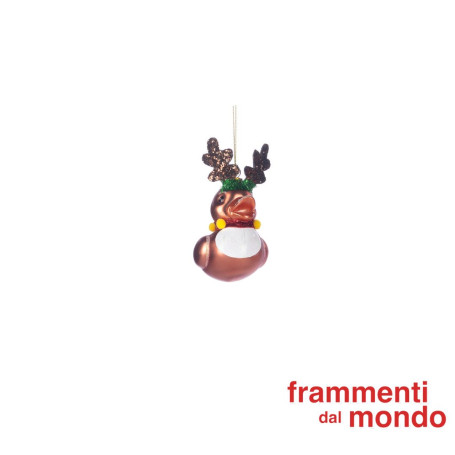 GOODWILL-PAPERELLE IN VETRO H12.5CM