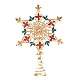 GOODWILL-PUNTALE FIOCCO DI NEVE H38CM