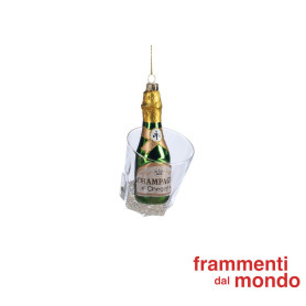 GOODWILL-SUAGLASS CON CHAMPAGNE H12CM