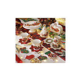 ZUCCHERIERA CHRISTMAS NEW BONE CHINA