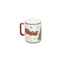 MUG CHRISTMAS BIANCO C/TAPPO E FILTRO