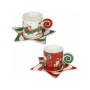 TAZZA ELFOMAGIA BIANCO ROSSO SET 2 PZ