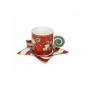 TAZZA ELFOMAGIA BIANCO ROSSO SET 2 PZ