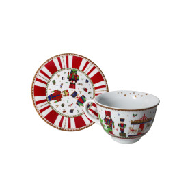 TAZZA COLAZIONE C/PIATTINO