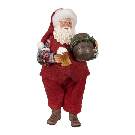 BABBO NATALE ROSSO 16X8X28