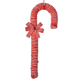 BASTONCINO ZUCCHERO ROSSOBIANCO PENDENTE