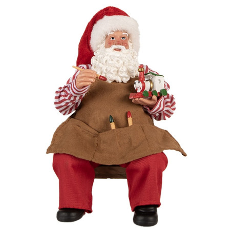 BABBO NATALE ROSSO MARRONE