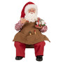 BABBO NATALE ROSSO MARRONE