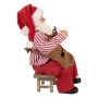 BABBO NATALE ROSSO MARRONE