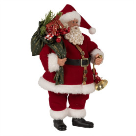 BABBO NATALE ROSSO BIANCO 17X10X27