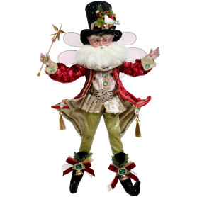 BABBO NATALE FATA EDIZIONE LIMI. H42,5CM