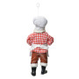 DECORAZIONI NATALIZIE PENDENTE BABBO NAT
