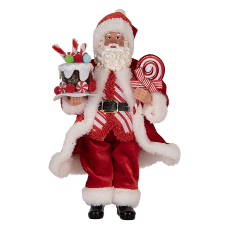 BABBO NATALE ROSSO 16X8X28