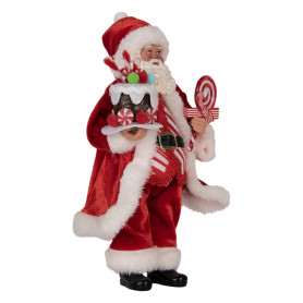 BABBO NATALE ROSSO 16X8X28