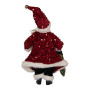 BABBO NATALE ROSSO 16X8X28