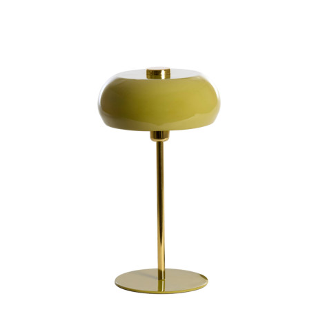 TABLELAMP SURIN SHINY OLIVEGREENGLD