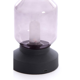 TABLE LAMP LED ø11X19 CM MEREY GLASS