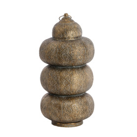 TABLE LAMP ø25X52 CM KAITO BROWN GOLD