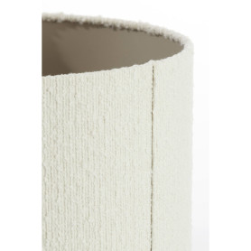 SHADE CYLINDER 50-50-38 CM BOLERO WHITE