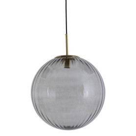 HANGING LAMP ø48 CM MAGDALA GLASS FUME
