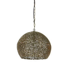 HANGING LAMP ø45X42 CM SINULA GOLD