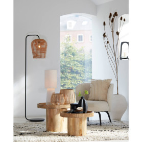 FLOOR LAMP 40X30X164 CM MARENO MATT BLK