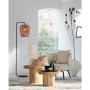 FLOOR LAMP 40X30X164 CM MARENO MATT BLK