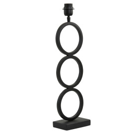 LAMP BASE 15X10X51 STELIOS MATT BLACK