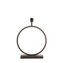 LAMP BASE LIVA BROWN 40X12,5X53