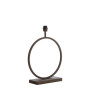 LAMP BASE LIVA BROWN 40X12,5X53