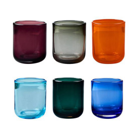 MEZCAL-S/6 BICCHIERI ACQUA COLORI ASS.