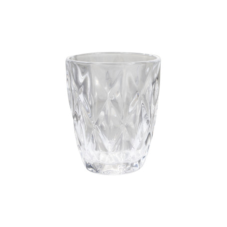 LOUIS-SET 6 BICCHIERE IN VETRO TRASPANTI