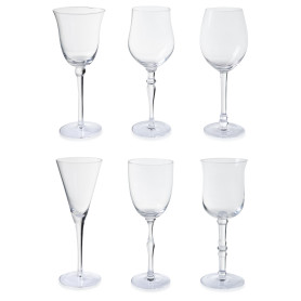 DISEGUAL -CALICE IN VETRO TRASPARENTE ST